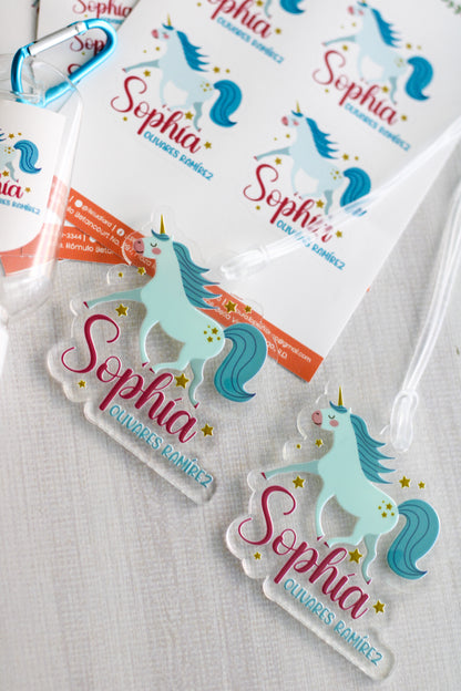 BACK TO SCHOOL Set - Turquoise Shinning Unicorn