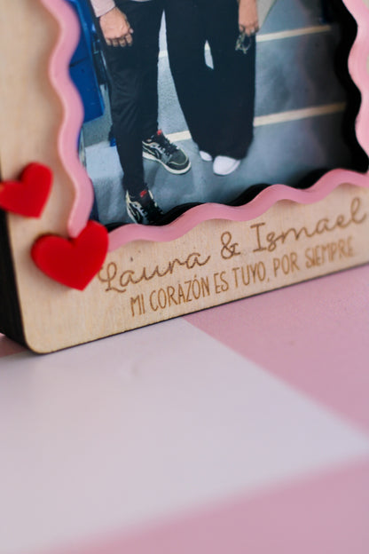 Portarretrato “Mi Corazón es tuyo”