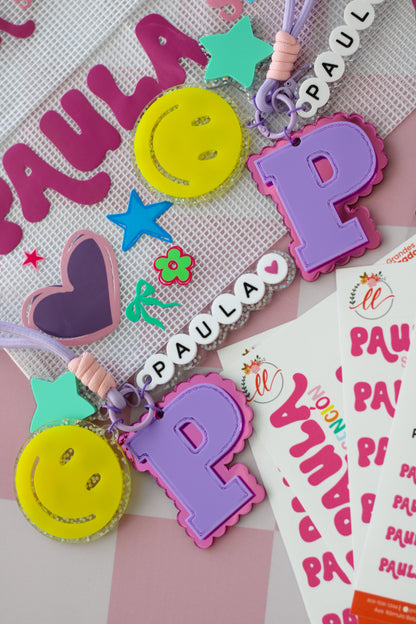 BACK TO SCHOOL Deluxe Set - Happy Initial