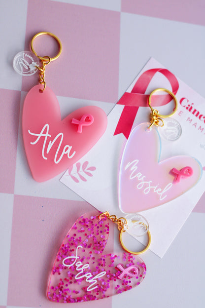 Llavero "Heart contra el Cancer"