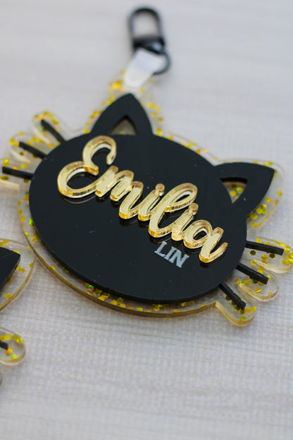 BACK TO SCHOOL Deluxe Set - Black Kitty Cat