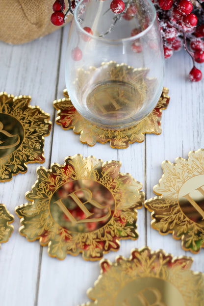 Portavasos Botanical Monogram - Ed. Navidad