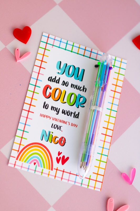 You add Color My World - Lapicero Multicolor | Kids