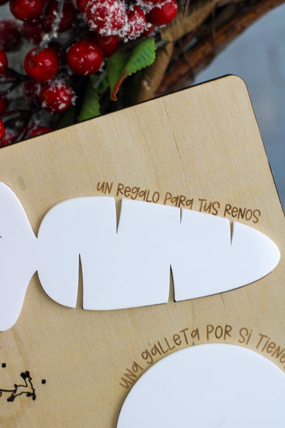 Santa’s Treats Tray - Inglés