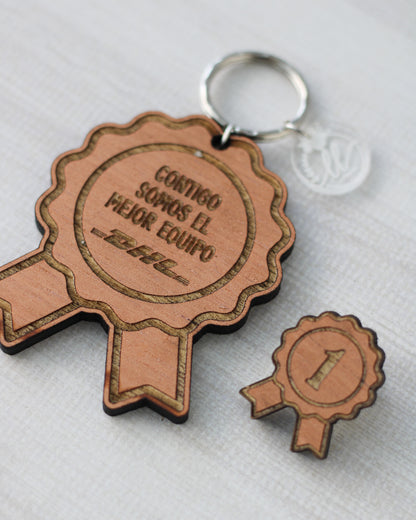 Pin Medalla de Reconocimiento | #1