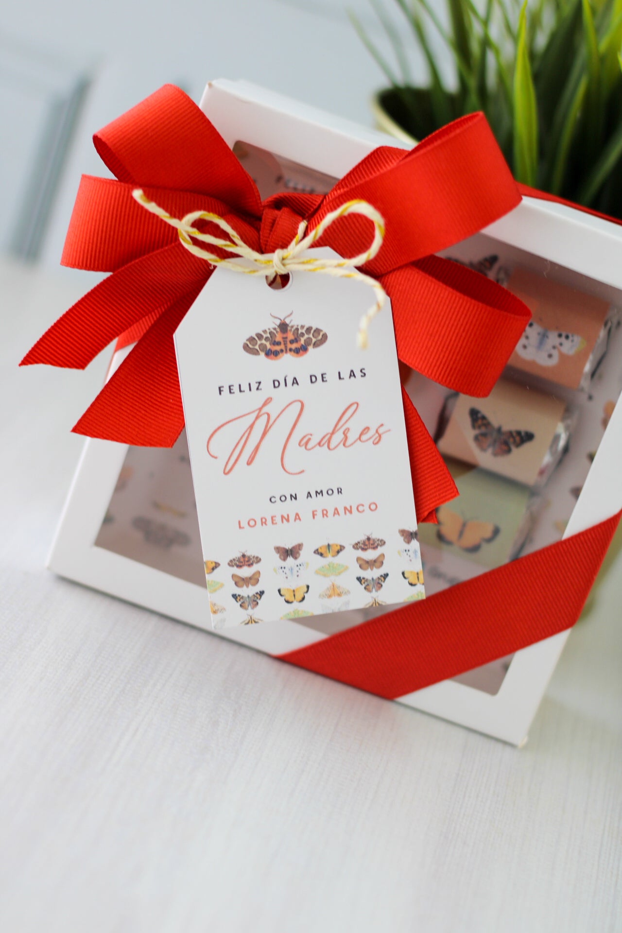 Sweet Touch Keychain Gift Set  - Farfalla (Ed. Madres)