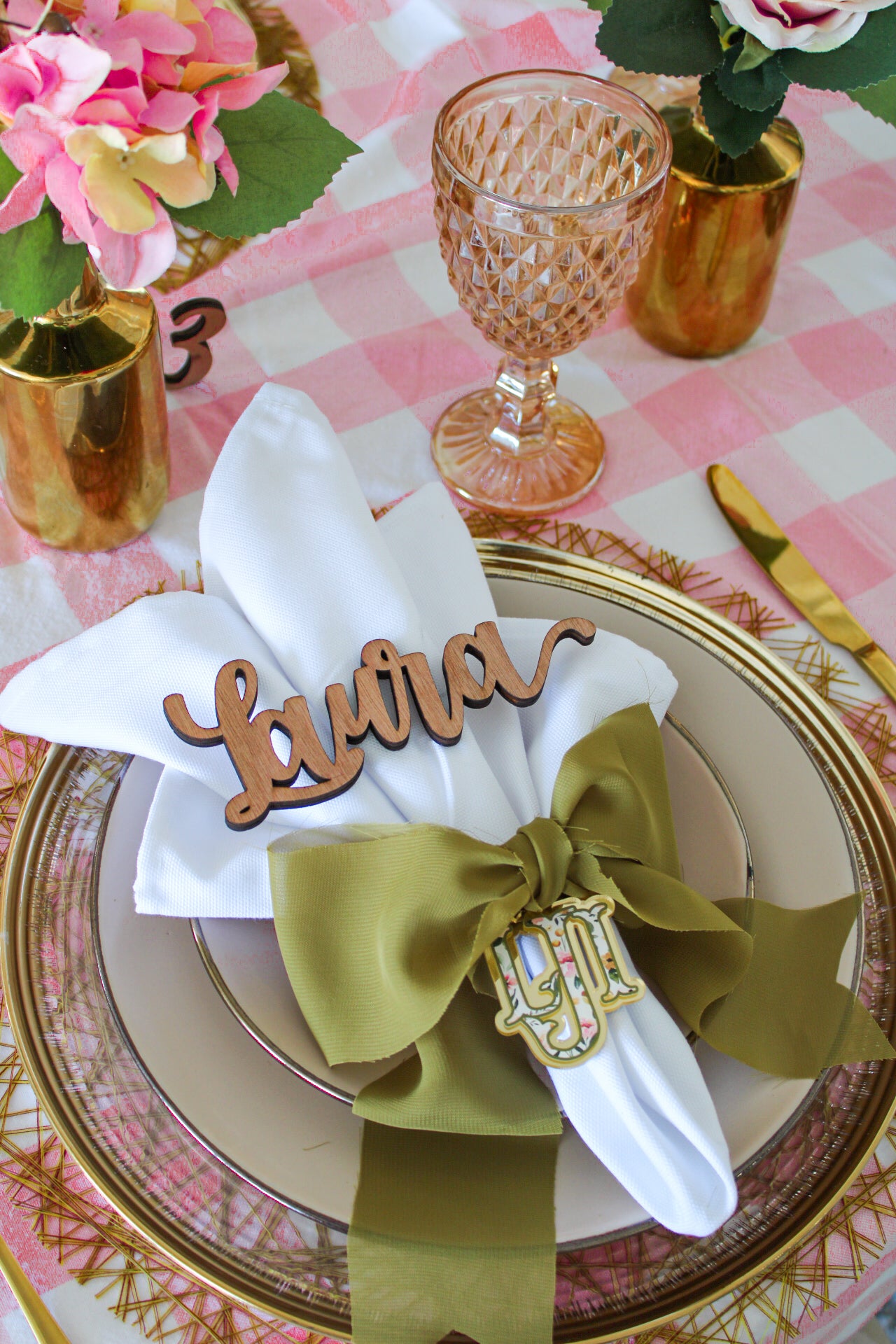 Charms de Servilletas | BLUSHING TABLE