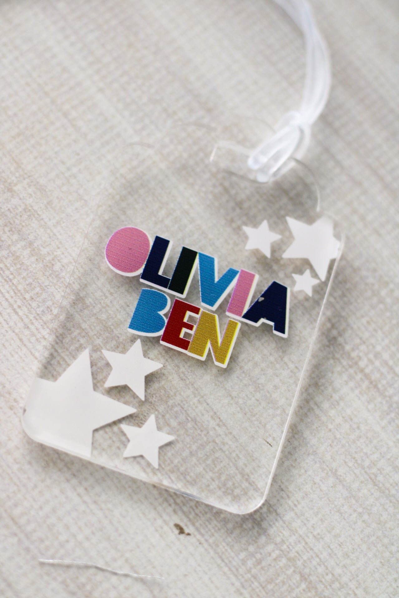 Stardust Luggage Tags
