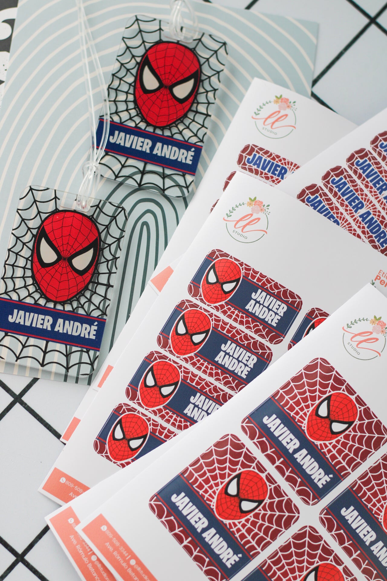BACK TO SCHOOL Set - Spiderman