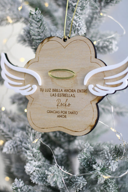 Ornamento “Alitas de Luz” - Doggy Edition