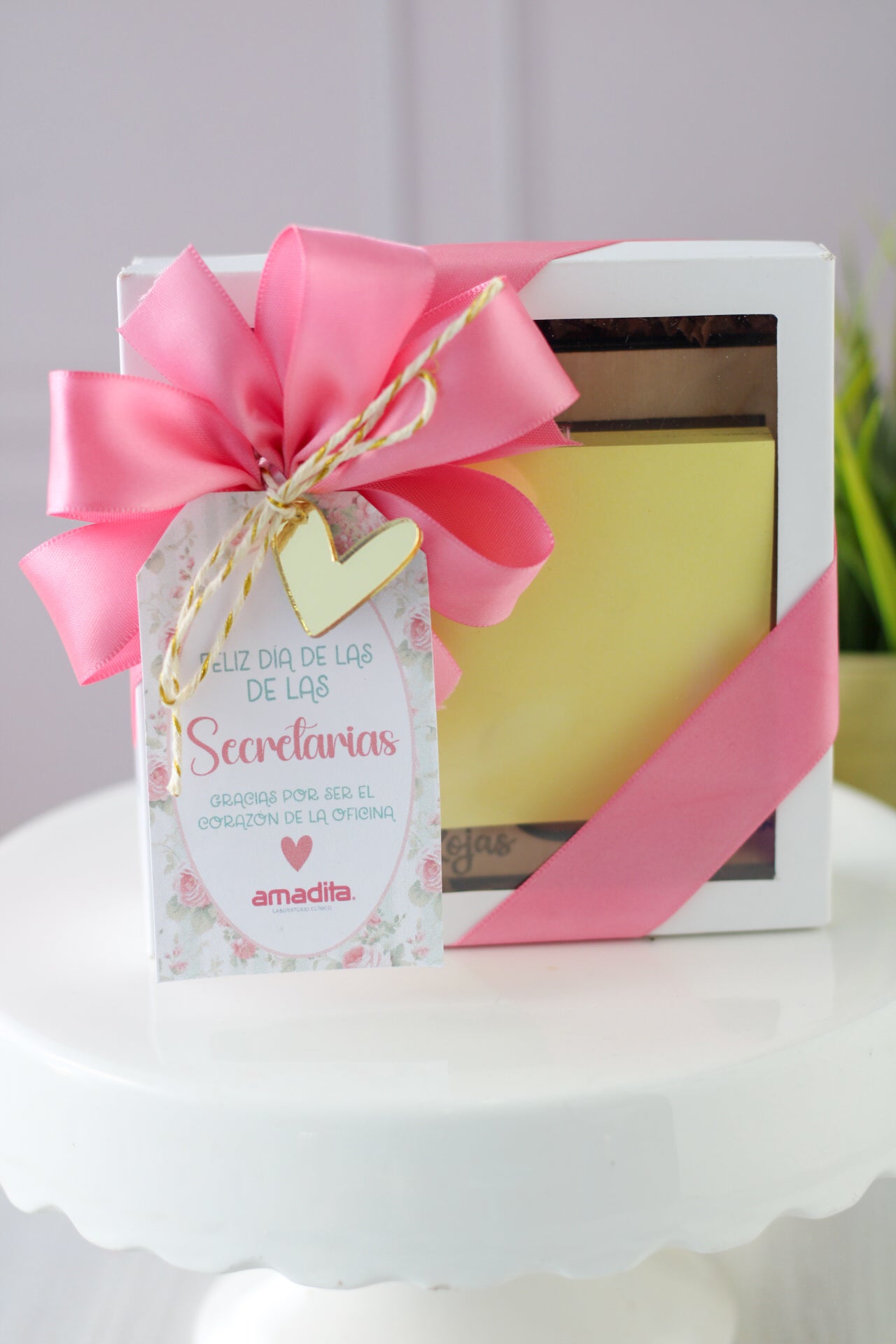 Porta Post-It Personalizado - Flower Dreams