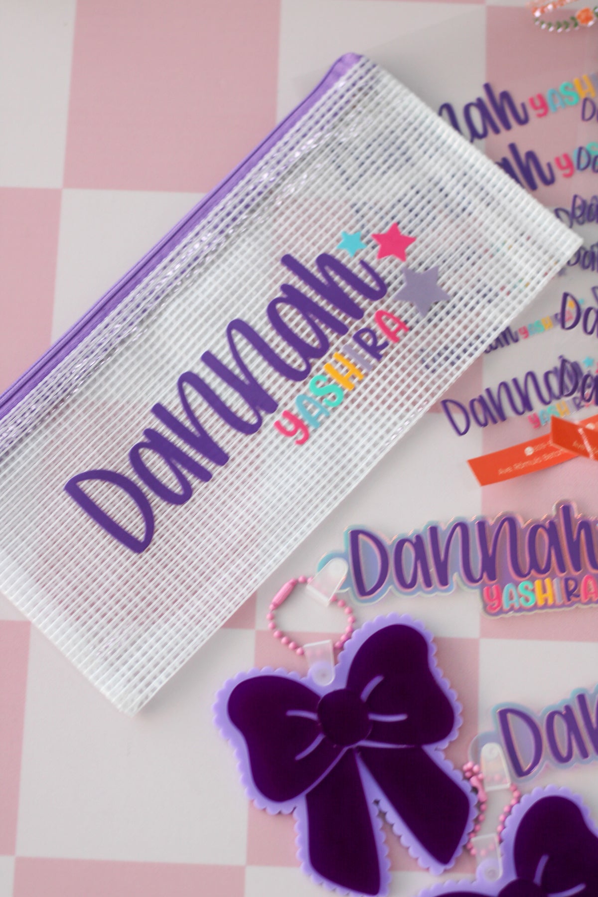 BACK TO SCHOOL Deluxe Set - Violette Bow