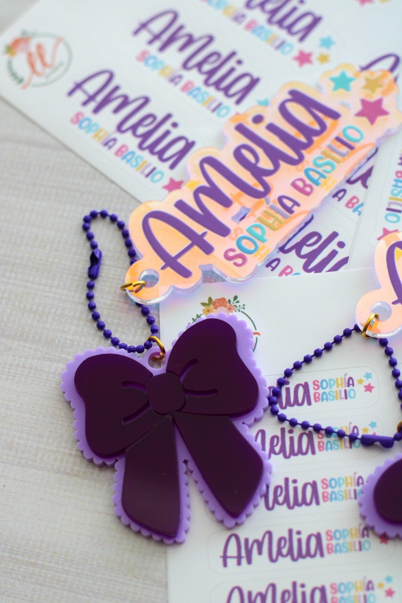 BACK TO SCHOOL Deluxe Set - Violette Bow