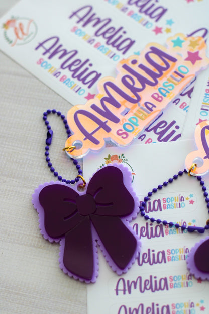 BACK TO SCHOOL Deluxe Set - Violette Bow