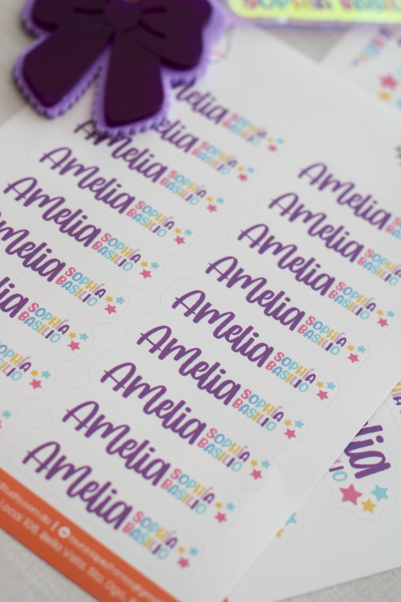 BACK TO SCHOOL Deluxe Set - Violette Bow