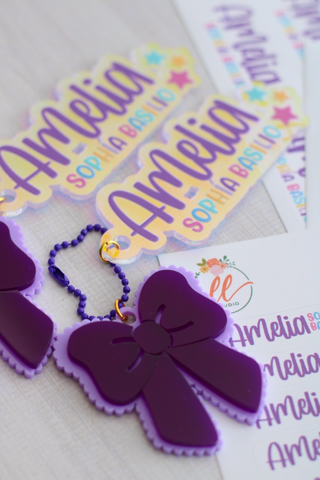 BACK TO SCHOOL Deluxe Set - Violette Bow