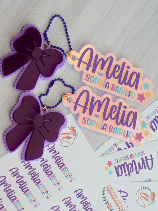 BACK TO SCHOOL Deluxe Set - Violette Bow