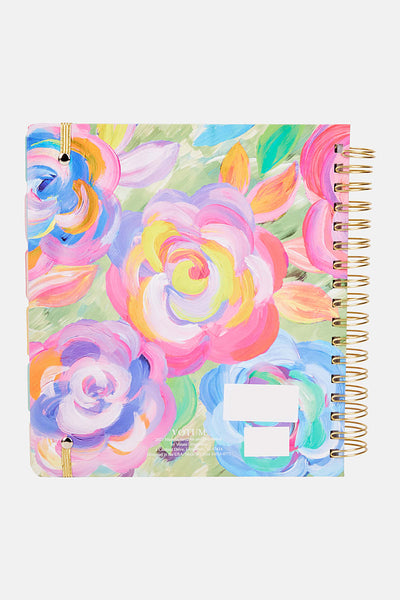 Planner 18 Meses - Watercolor Flowers