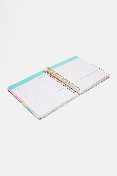 Planner 18 Meses - Watercolor Flowers