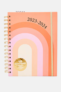 Planner 18 Months -  Colorblock Rainbow