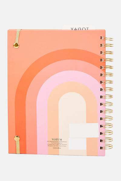 Planner 18 Months -  Colorblock Rainbow