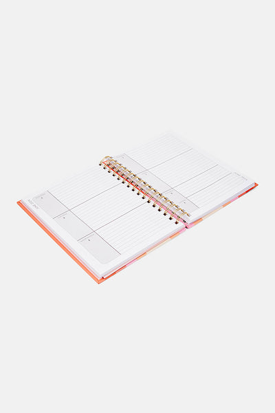 Planner 18 Months -  Colorblock Rainbow