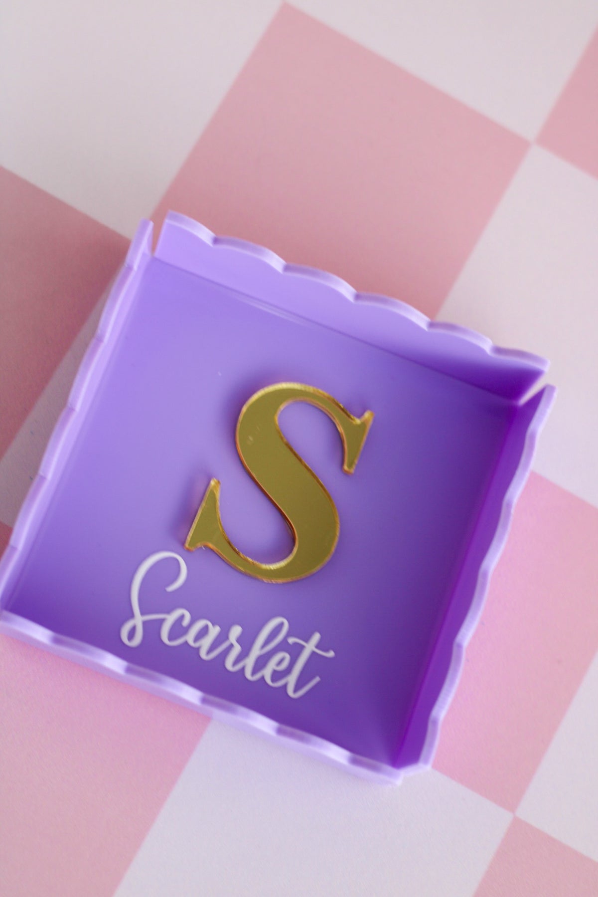 Bandejita Trinkets and Colors - Lila - LL Studio
