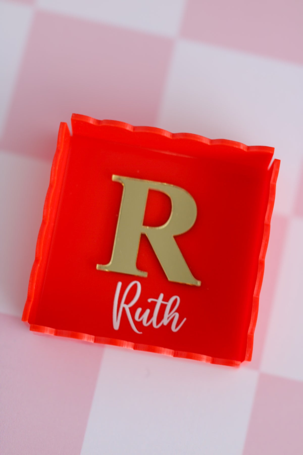 Bandejita Trinkets and Colors - Rojo - LL Studio