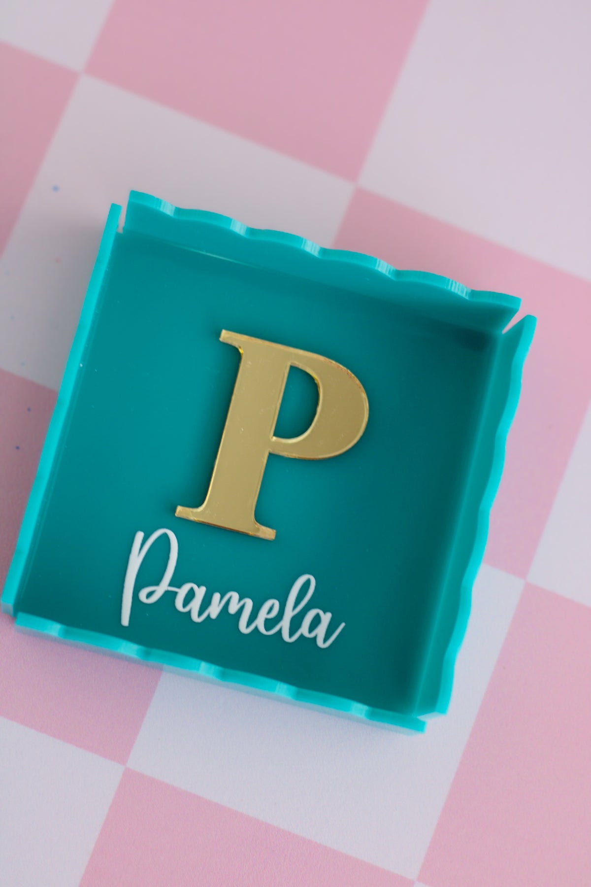 Bandejita Trinkets and Colors - Turquesa - LL Studio