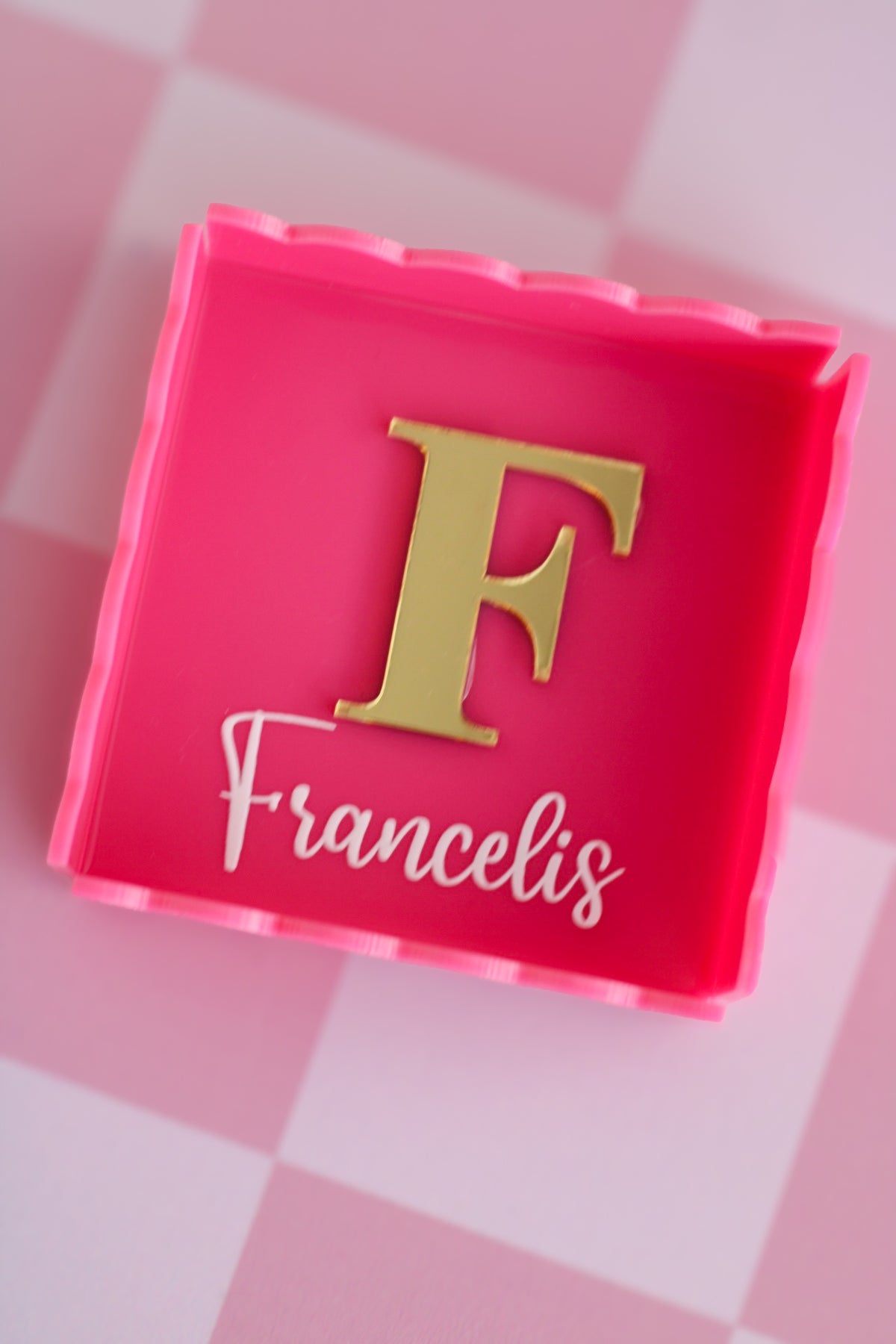 Bandejita Trinkets and Colors - Fucsia - LL Studio
