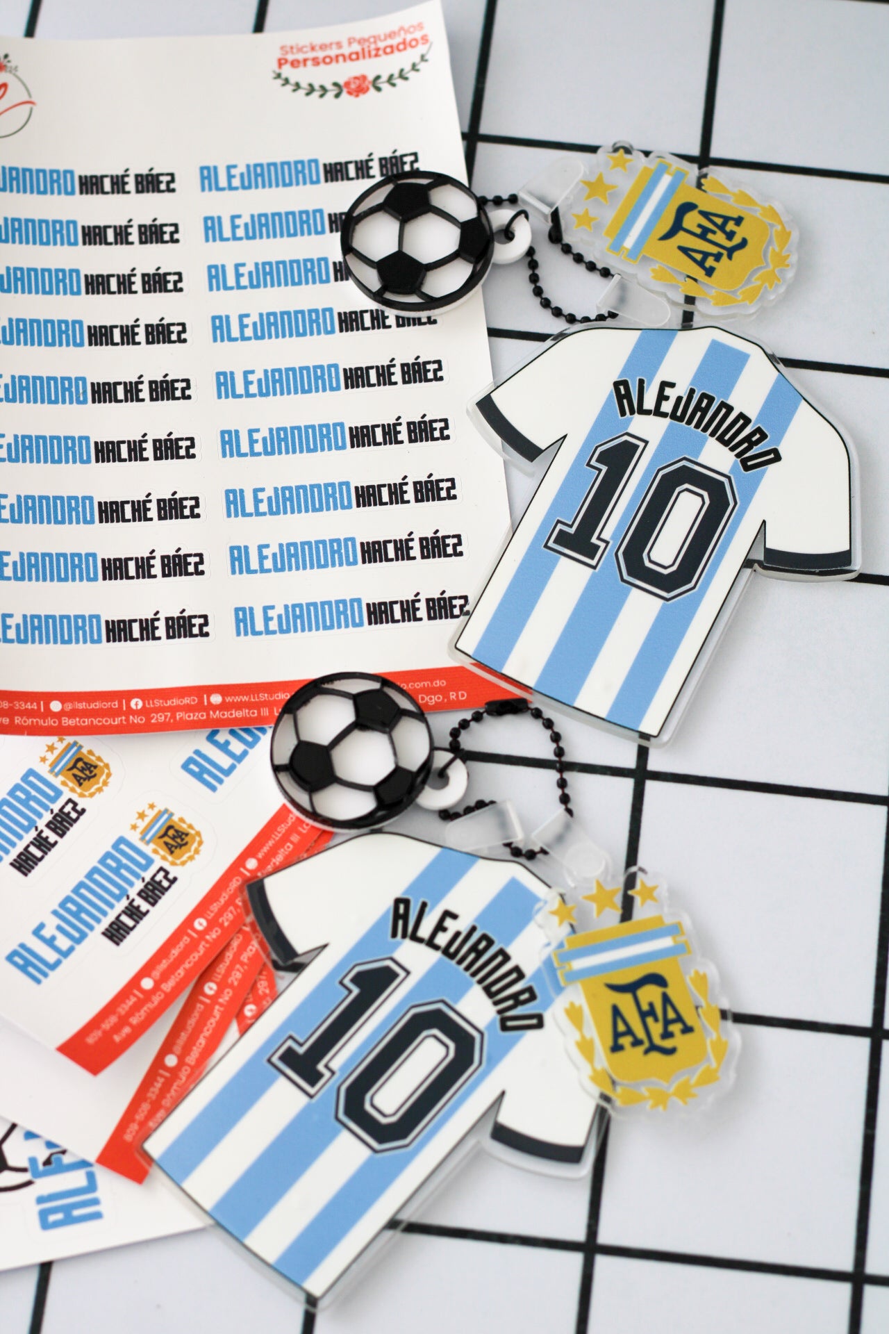 BACK TO SCHOOL Set - Albiceleste - LL Studio