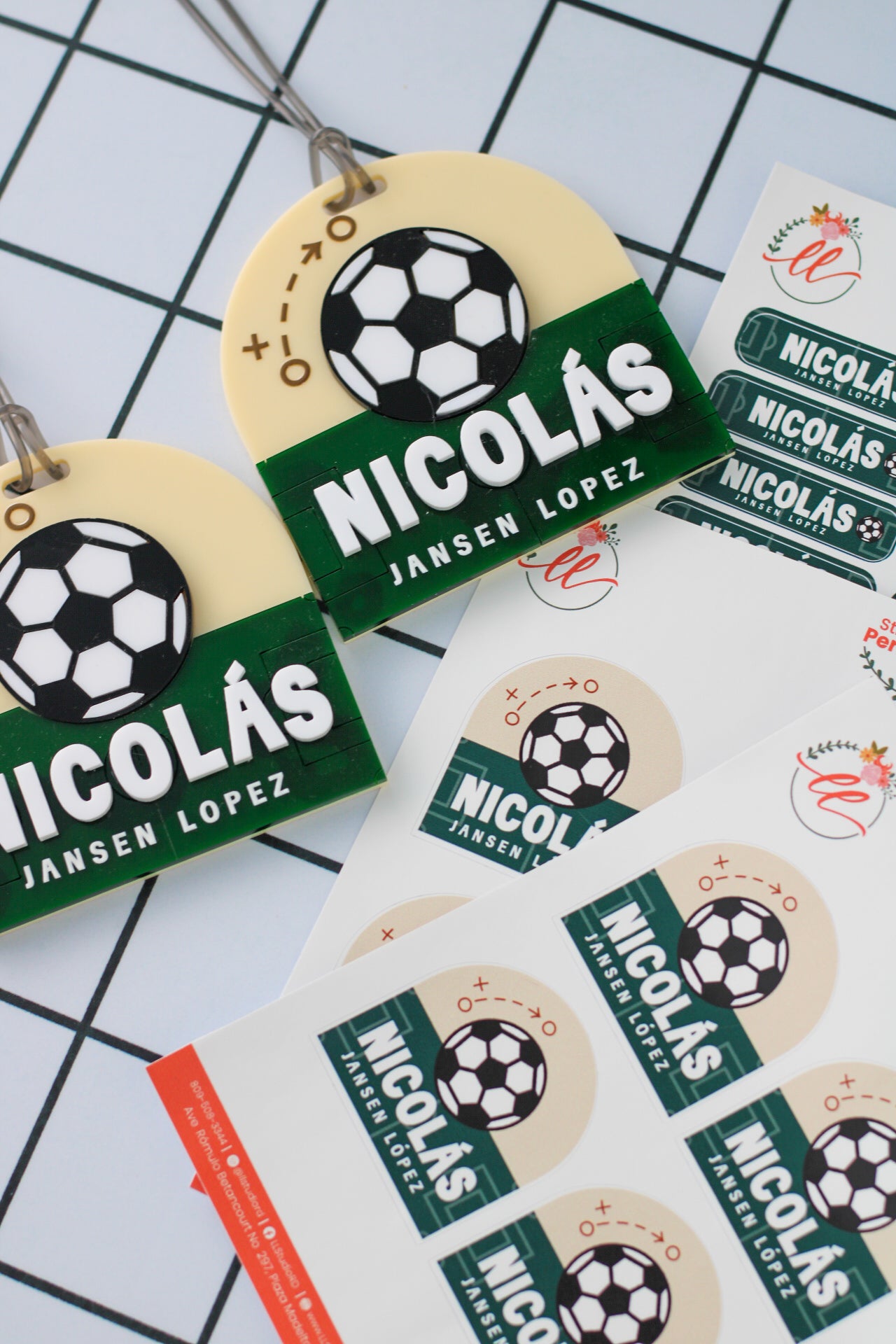 BACK TO SCHOOL Deluxe Set - Futbol Field - LL Studio