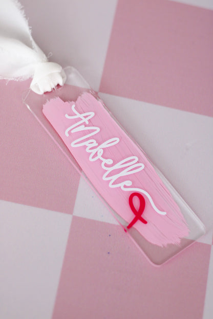Marca Página “Paint my Name” -  ELLAS CONTRA EL CANCER