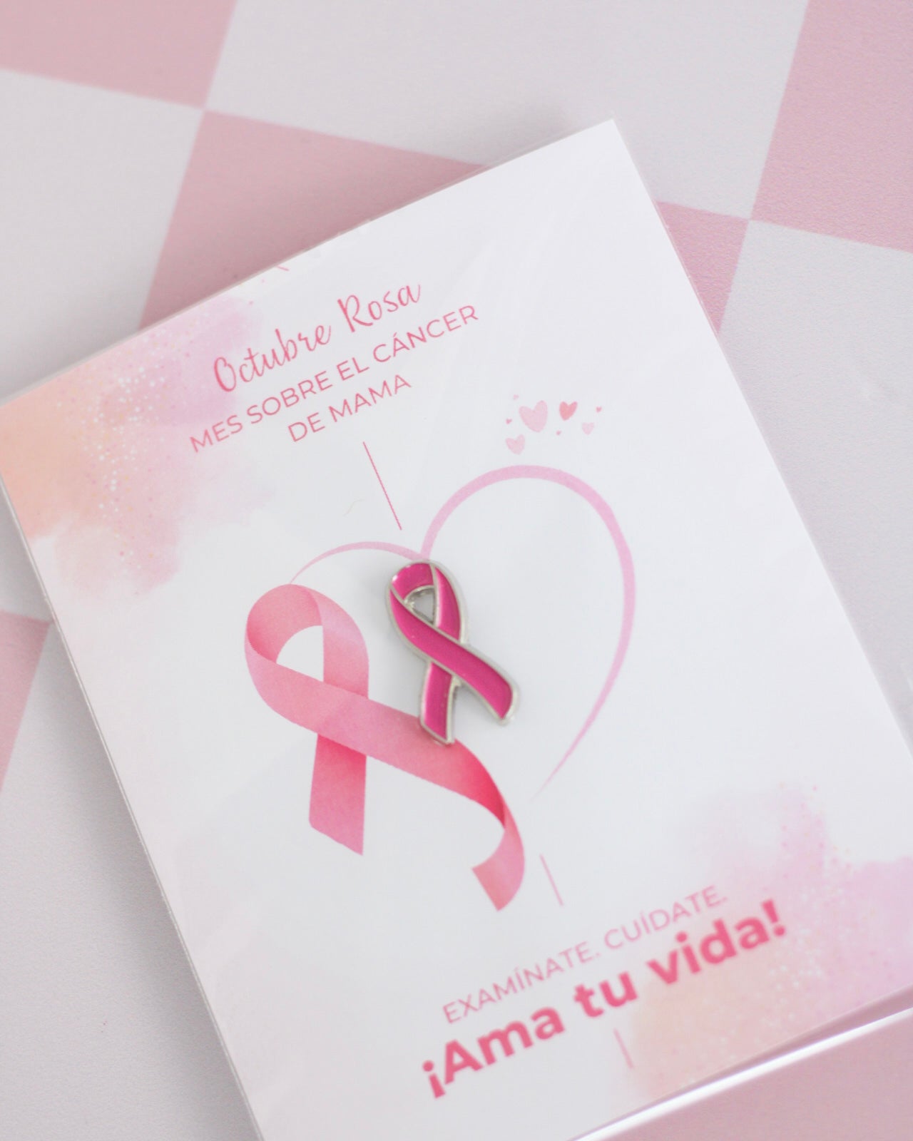 Pin Metálico Gift Set - ELLAS CONTRA EL CANCER