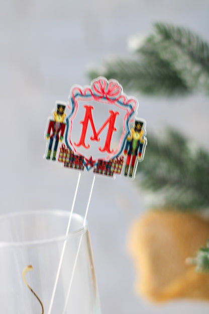 Removedor de Bebidas Monograma Bear-y Dear Nutcrackers - LL Studio