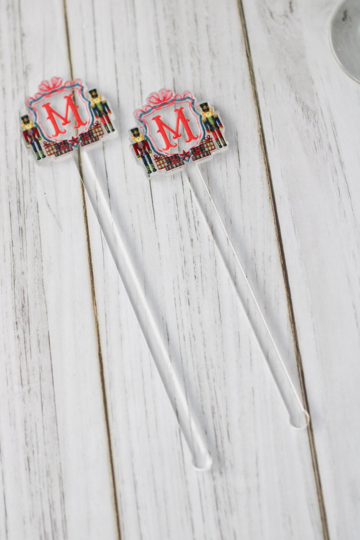Removedor de Bebidas Monograma Bear-y Dear Nutcrackers - LL Studio