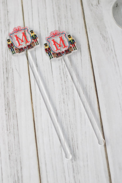 Removedor de Bebidas Monograma Bear-y Dear Nutcrackers - LL Studio