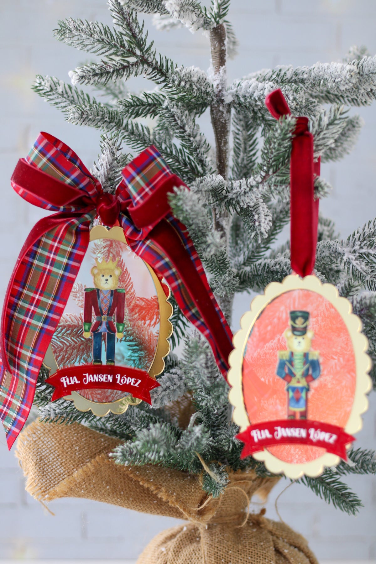 Ornamento Familiar | Bear-y Dear Nutcrackers - LL Studio