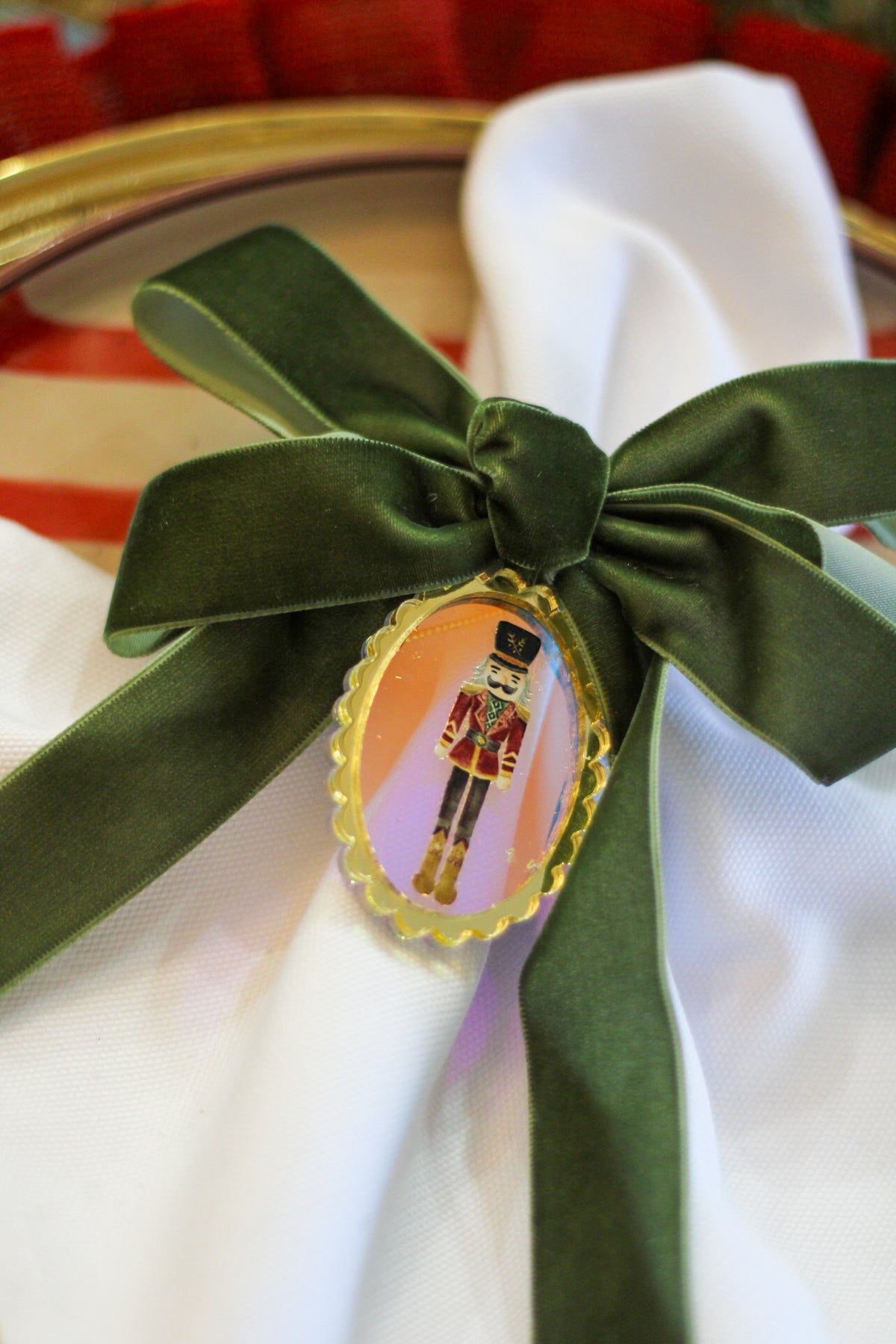 Charms de Servilletas Sueño de Cascanueces Dark Elegance - LL Studio