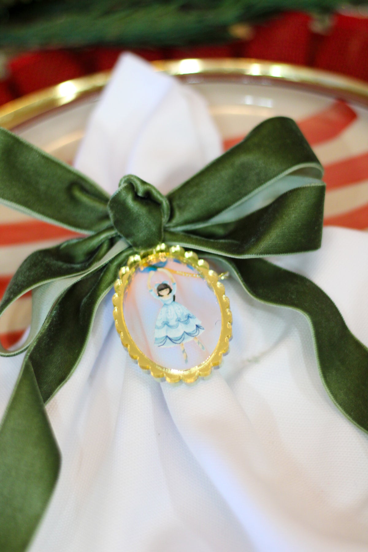 Charms de Servilletas Sueño de Cascanueces Dark Elegance - LL Studio