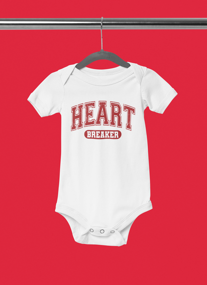 Onesie "Heart Breaker" - Baby Valentines