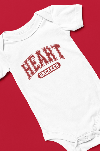 Onesie "Heart Breaker" - Baby Valentines