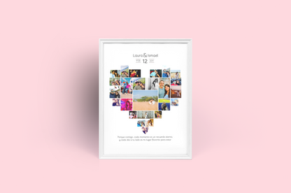 Cuadro Collage of our Hearts