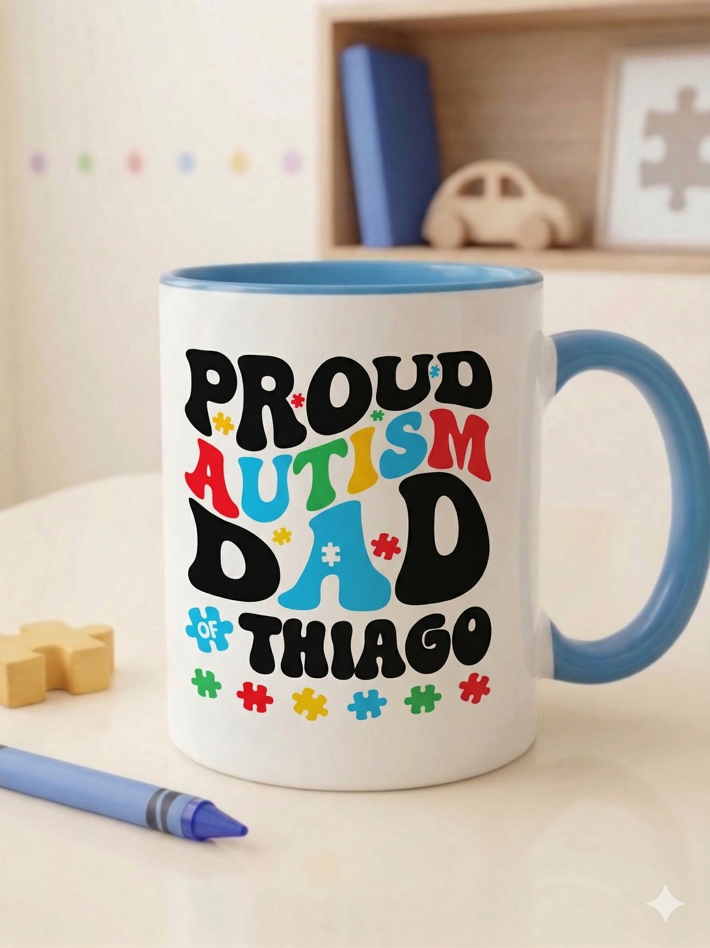 Mug “Proud Autism Dad”