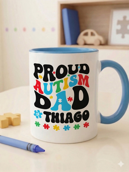 Mug “Proud Autism Dad”