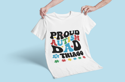 T-Shirt “Proud Autism Dad”