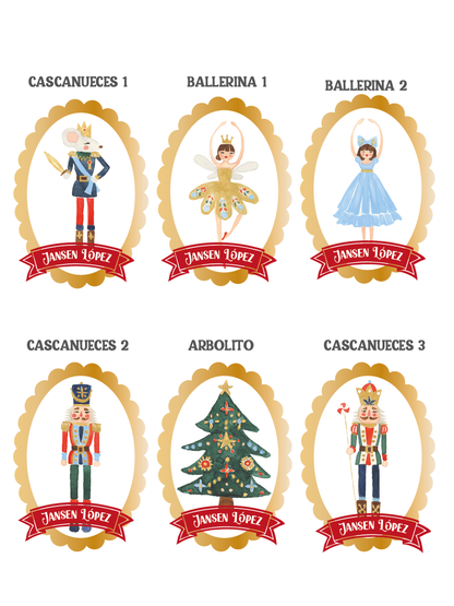 Ornamento Navideño "Nutcracker Dreams"