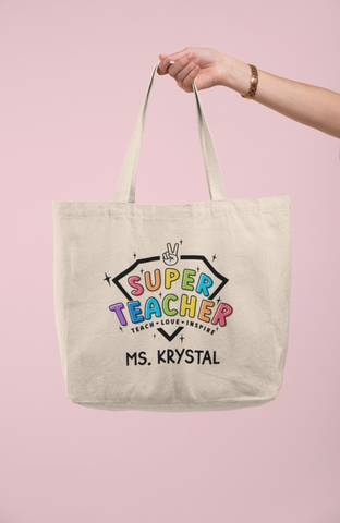 Canva Bag - Super Teacher