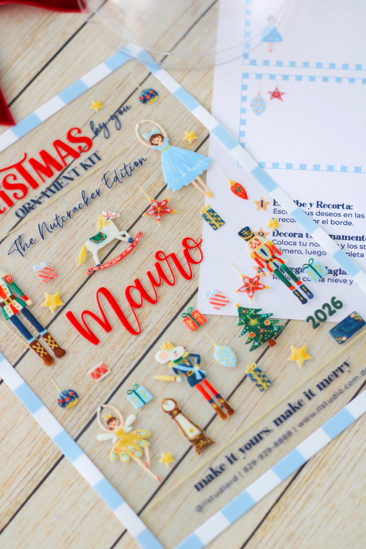 Kit Ornamento de Deseos Christmas by You The Nutcracker Edition - LL Studio