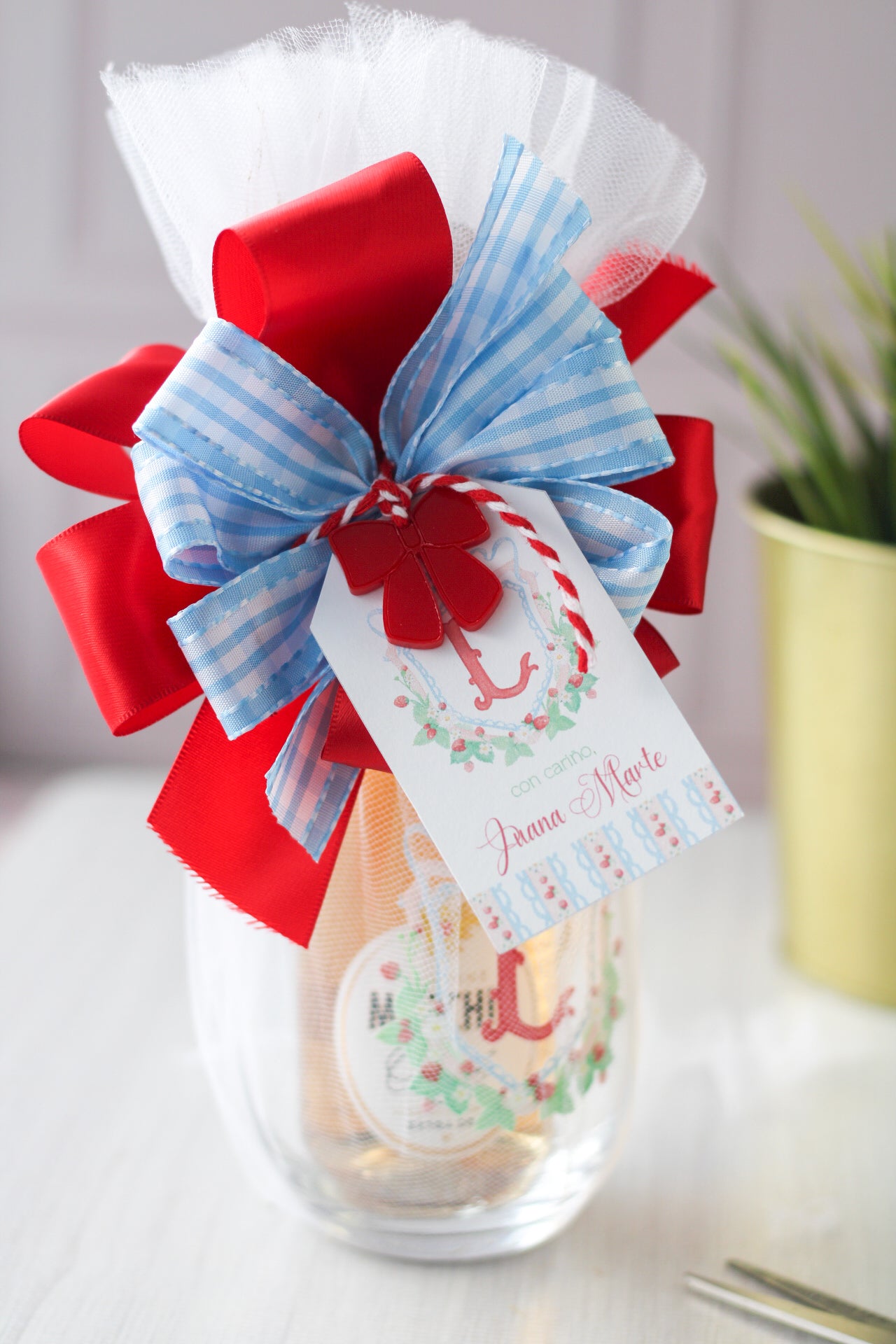 Bubbles & Cheers Gift Set Berry Strawberry - LL Studio